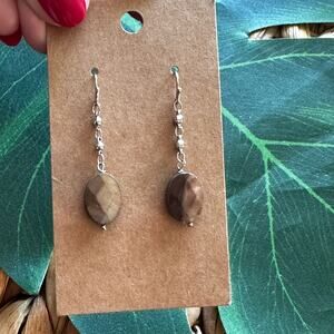 BOGO FREE TIGEREYE BEAD EARRINGS